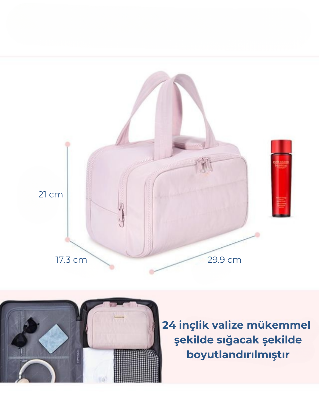 Élora Kolay Taşınabilir Makyaj Çantası